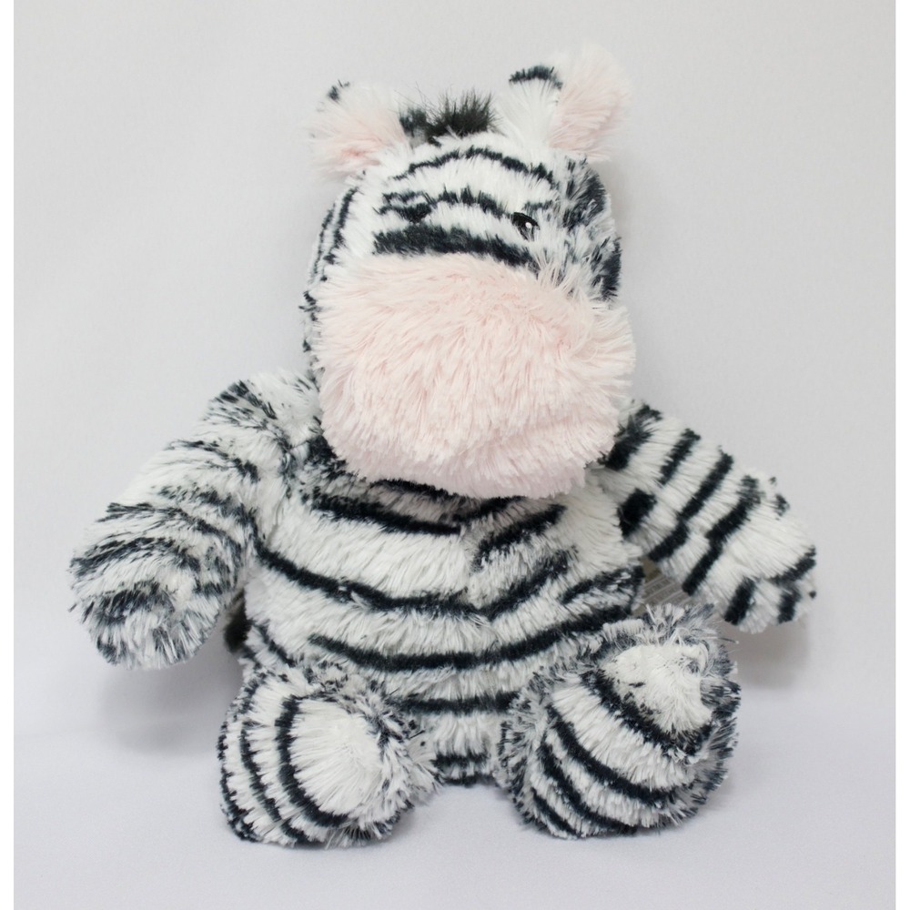 Warmies Zebra Microwavable Lavender Scented Weighted Stuffed Animal Plush 13"‎
